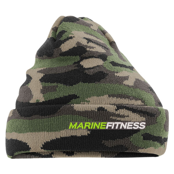 Beechfield Camo Cuffed Beanie Thumbnail